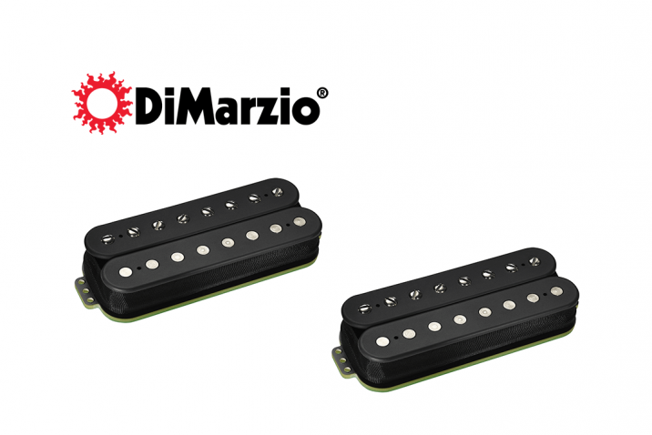 DiMARZIO RELEASES ECLIPSE 8™ NECK & BRIDGE PICKUPS FOR 8-STRING ELECTRIC GUITARS
