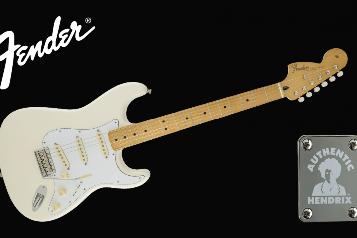 Jimi Hendrix Stratocaster – Fenders new reverse Headstock Strat