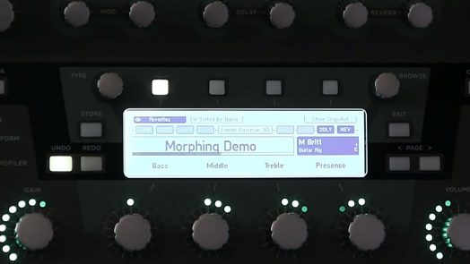 Kemper new morphing feature with Profiler OS 4.0