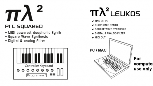 The Ploytec Synthesizer „πλ² Pi L Squared" got a fantastic new demo song