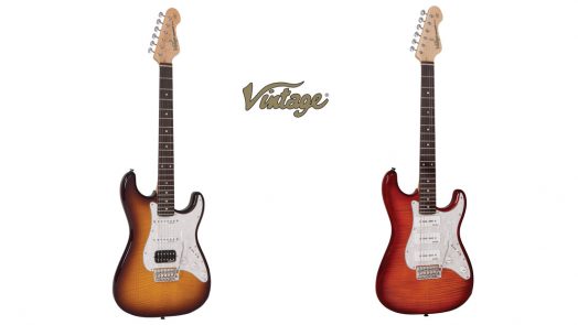 Vintage V6P and V6H electric guitars at NAMM 2016