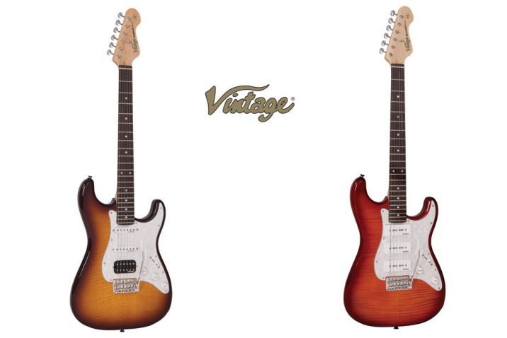 Vintage V6P and V6H electric guitars at NAMM 2016