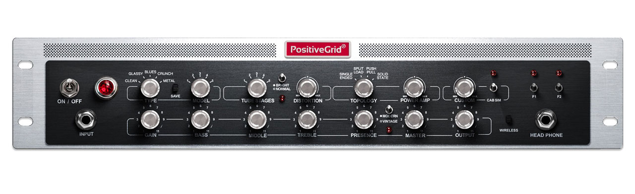 Positive Grid Bias Rack Amplifier