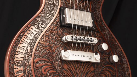 Dean Zelinsky is Giving Away the Johnny Winter Signature Prototype Guitar