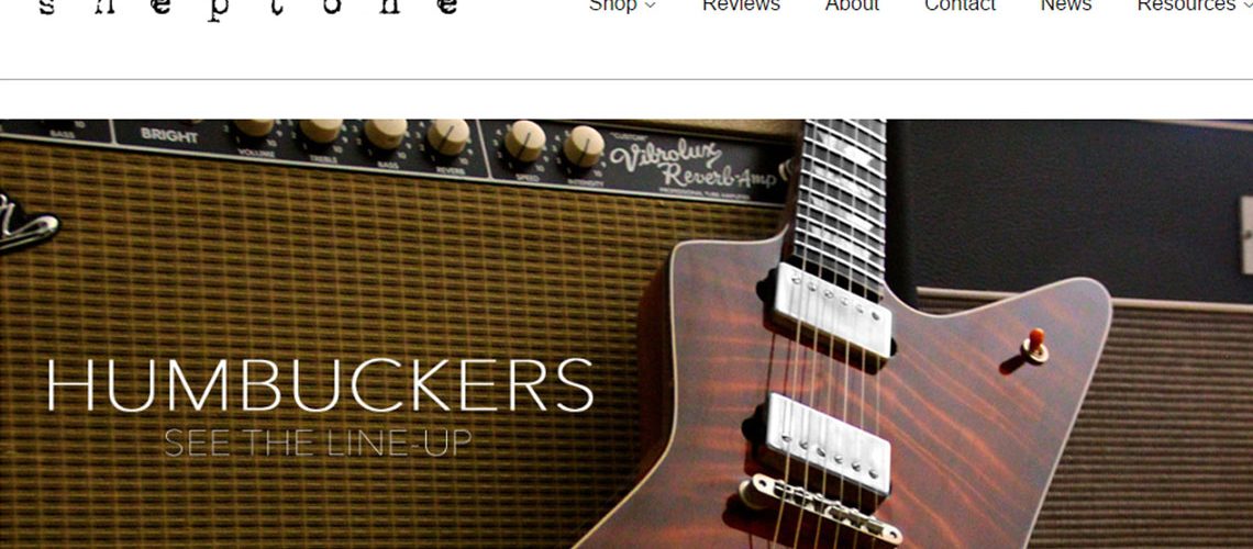Sheptone Pickups Launches New Website