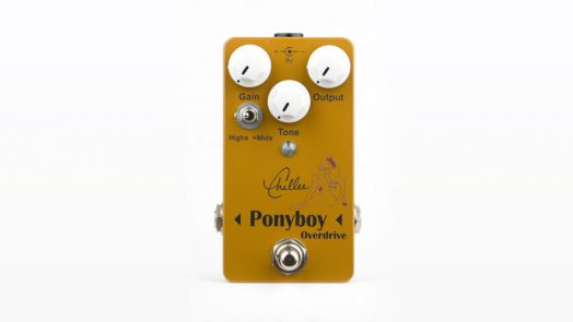 Chellee Guitars & Effects Unveils Ponyboy Overdrive V2