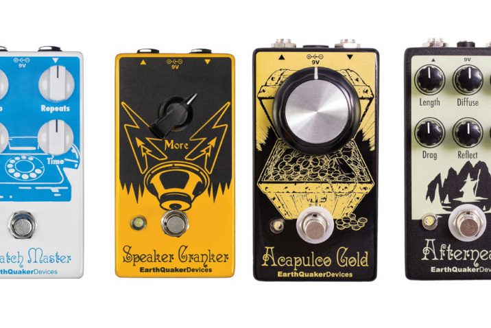 EarthQuaker Devices to Release V2 Updates of Dispatch Master, Speaker Cranker, Acapulco Gold, and Afterneath