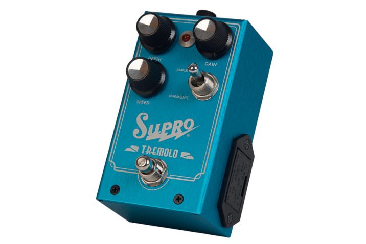 Supro releases Analog Harmonic Tremolo pedal