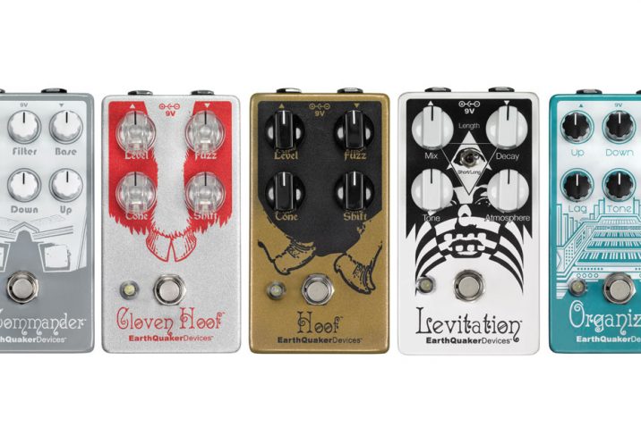 EarthQuaker Devices to Release V2 Updates of Hoof, Cloven Hoof, Bit Commander, Organizer, and Levitation
