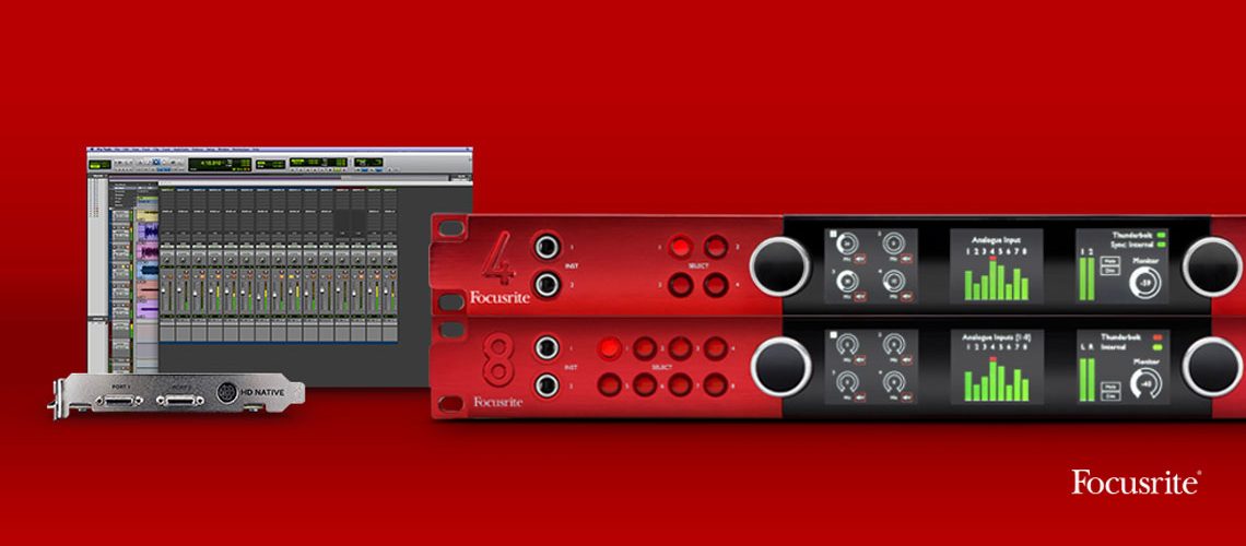 Focusrite simplifies Red and Pro Tools | HD combinations