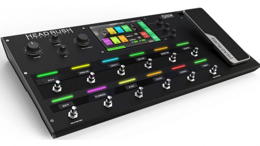 HeadRush Pedalboard - new guitar amp and FX modeling processor