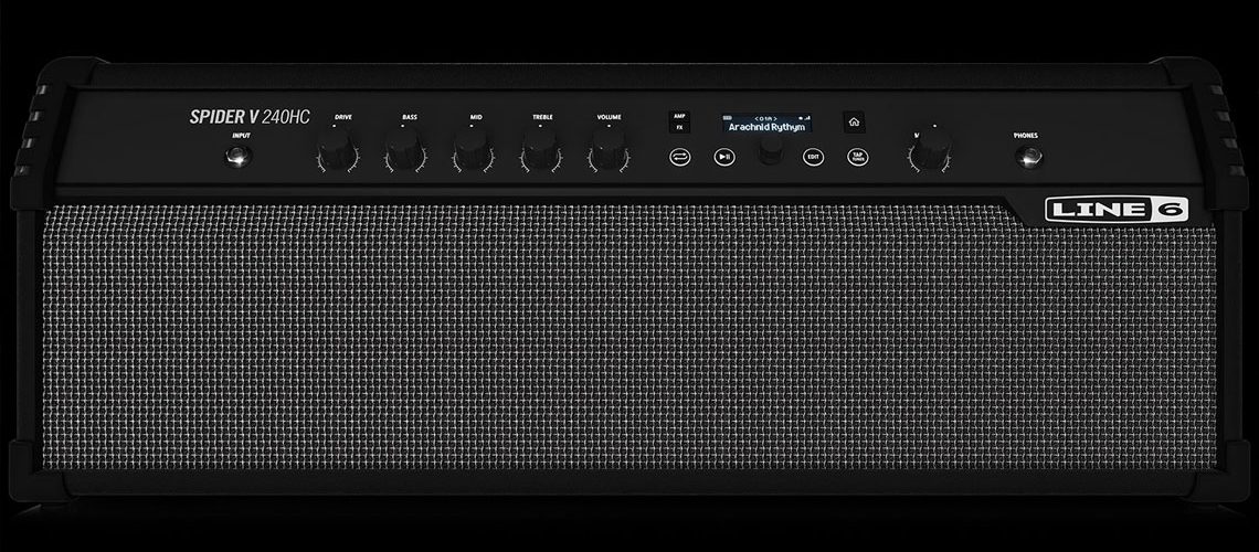 Line 6 Introduces the New Spider V 240HC Head & Combo Amp