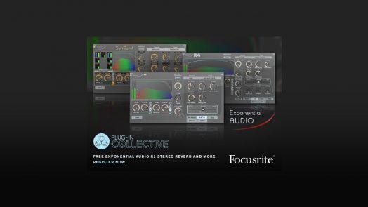 Focusrite gives customers free Exponential Audio plug-in