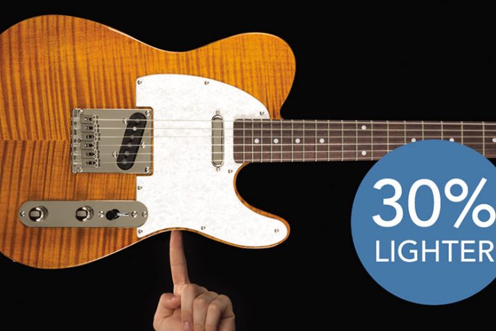 Innovative Lightweight Guitar Kickstarter Reaches Goal in 48 Hours