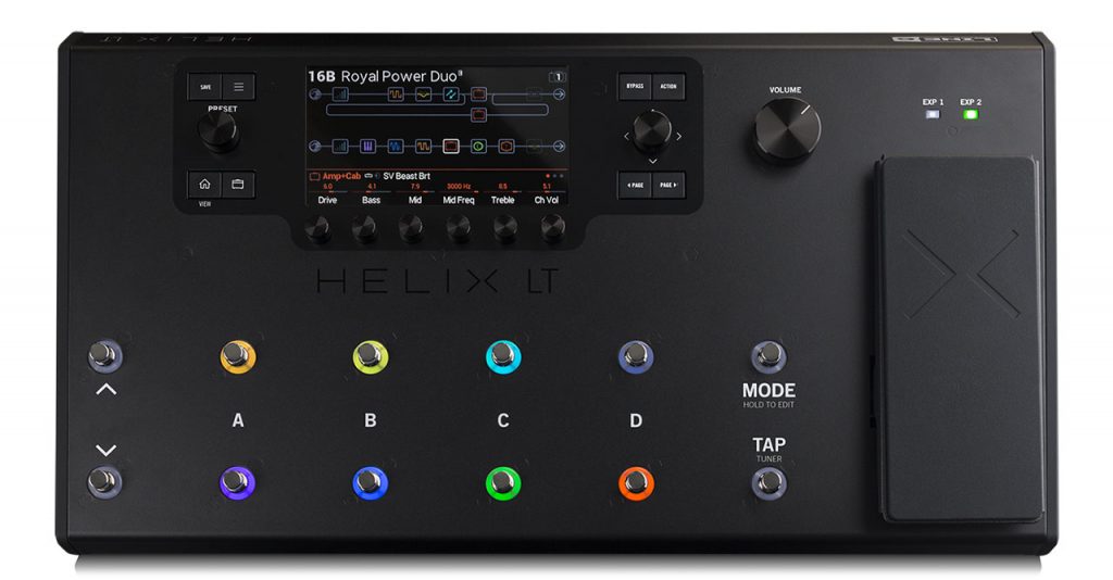 Line 6 Announces Helix LT
