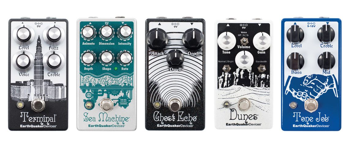 EarthQuaker Devices to Release Updates to Dunes, Ghost Echo, Sea Machine, Terminal, and Tone Job