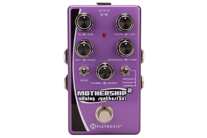 Pigtronix launches Mothership 2 analog synth pedal