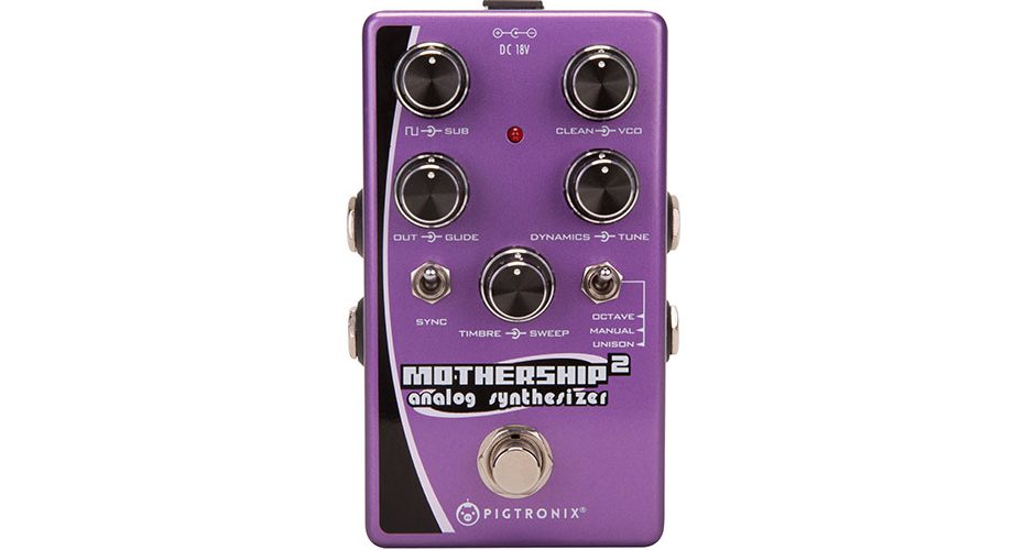 Pigtronix launches Mothership 2 analog synth pedal