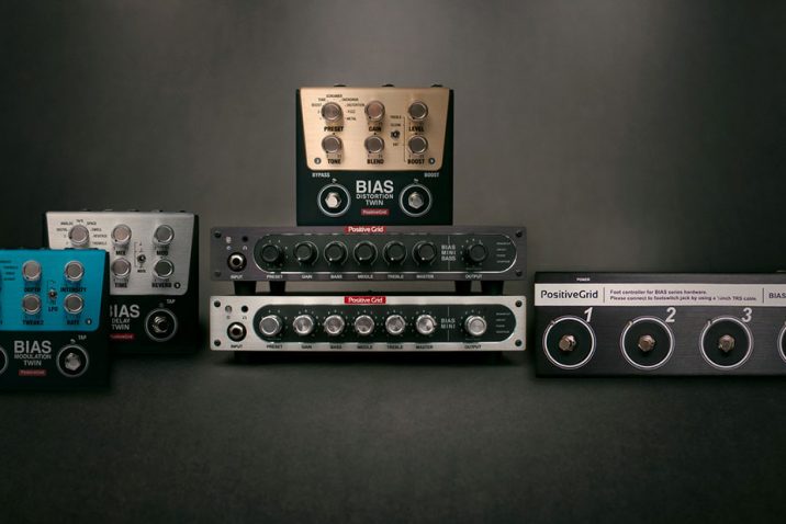 Positive Grid Announces BIAS Mini Amplifier, Twin Pedals & Footswitch At Summer NAMM
