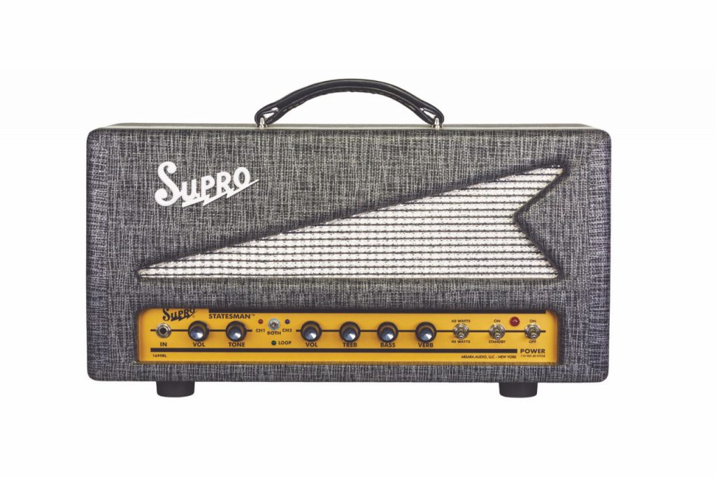 Supro release Statesman Head & Combo amplifiers