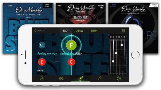 Dean Markley Teams Up with FourChords Guitar Instruction App to Help Beginners Succeed
