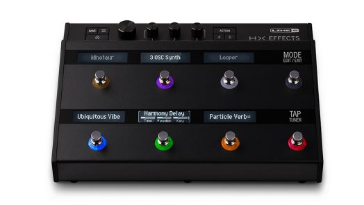 Line 6 Introduces HX Effects Multi-Effects Pedal