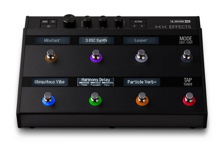 Line 6 Introduces HX Effects Multi-Effects Pedal