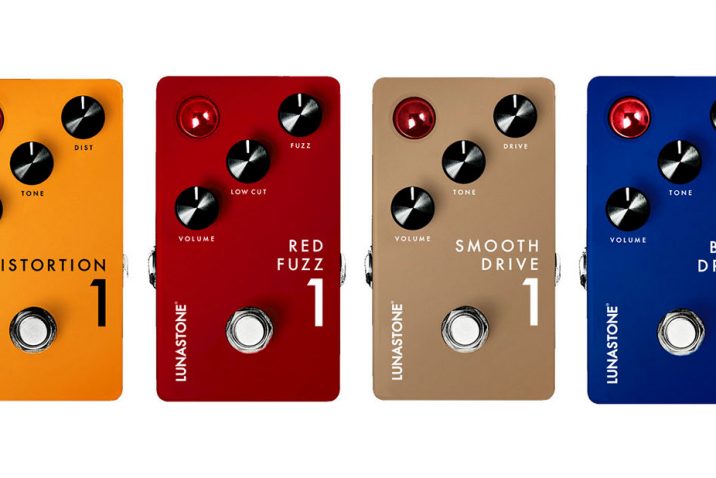 Lunastone Pedals to Preview 4 New Pedals at NAMM 2018