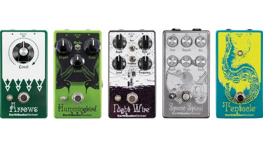 EarthQuaker Devices to Release Updates to Arrows, Hummingbird, Night Wire, Space Spiral, and Tentacle