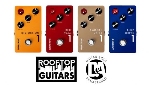 Lunastone Pedals Opens New Distribution Channels in the US and Germany