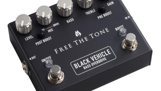 FREE THE TONE BV-1V “BLACK VEHICLE” Bass Overdrive