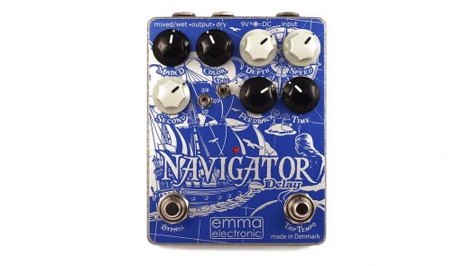 EMMA Electronic releases ND-1 Navigator Hybrid Delay pedal