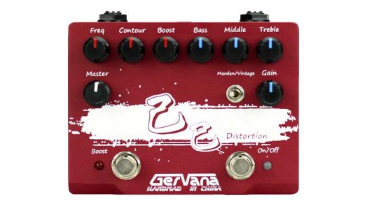 Gervana introduces the new Ji Si Distortion Pedal with Boost