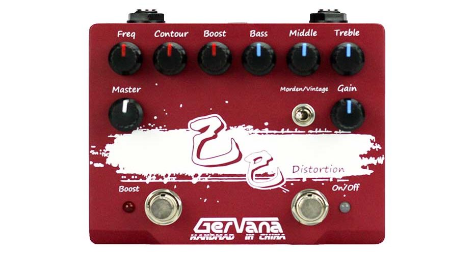Gervana introduces the new Ji Si Distortion Pedal with Boost