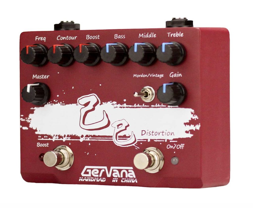 Gervana Ji Si Distortion Pedal with Boost