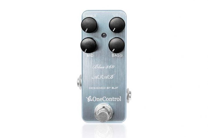 One Control Blue 360 Amp-in-a-Box Bass Preamp