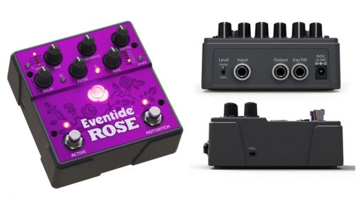 Eventide Rose Delay stomp box effects pedal