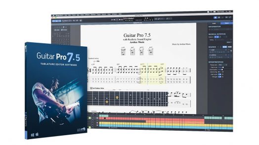 New Guitar Pro 7.5 features presented at NAMM 2019