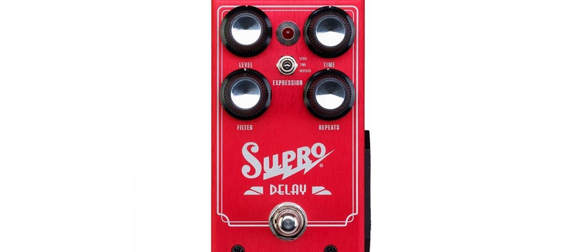 Supro launches analog Delay pedal loaded with MN3005 chips
