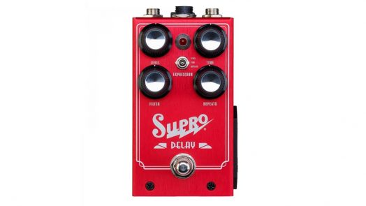 Supro launches analog Delay pedal loaded with MN3005 chips