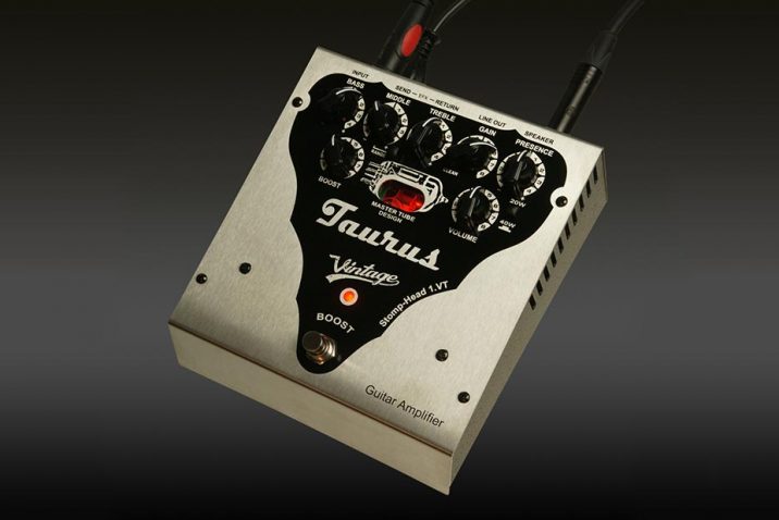 Taurus Stomp-Head 1.VT (Vintage) - New model of compact guitar amplifier