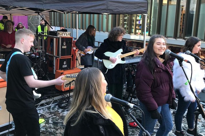 Recreation Of Iconic Beatles Rooftop Gig Uses Orange Amplification
