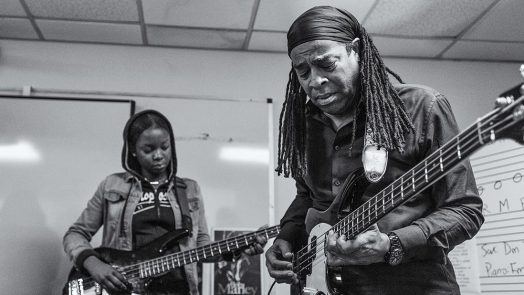 Living Colour’s Doug Wimbish Pays It Forward with Peavey® Instrument Donation to Local School