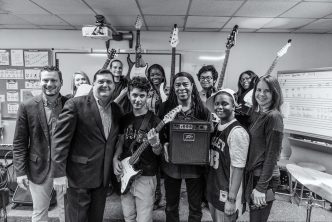 Living Colour’s Doug Wimbish Pays It Forward with Peavey Instrument Donation to Local School