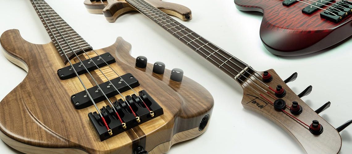 Torzal Guitars Expands Bass Line with Patented Natural Twist Design