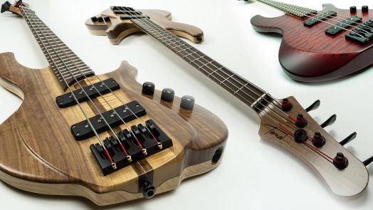 Torzal Guitars Expands Bass Line with Patented Natural Twist Design