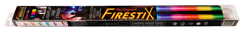 Firestix Colour Change series LED illuminated drumsticks