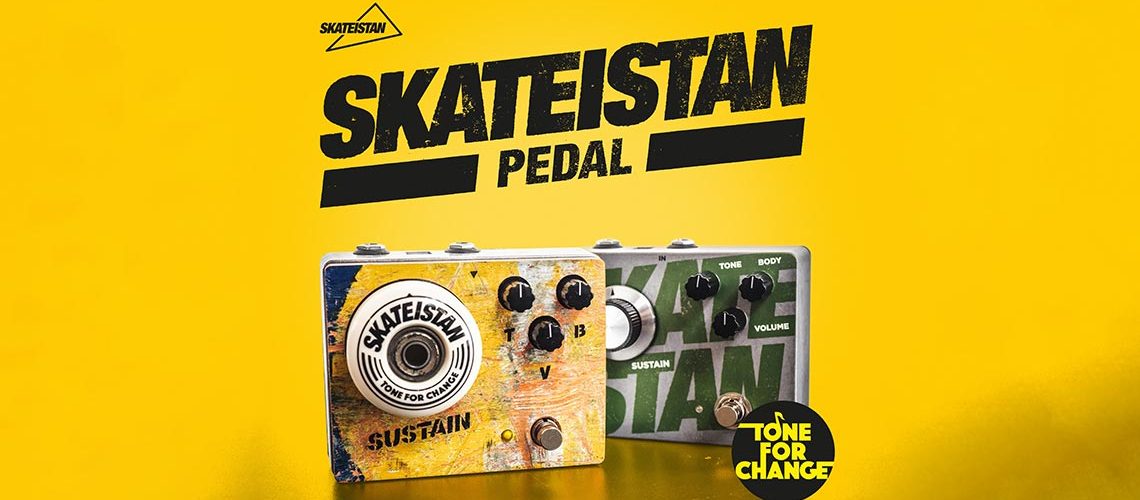 The Founder Of KHDK Electronics Partners With Non-Profit “Skateistan” To Introduce A Standout Fuzz Pedal Made From Repurposed Skateboards To Support Development Programs For Children