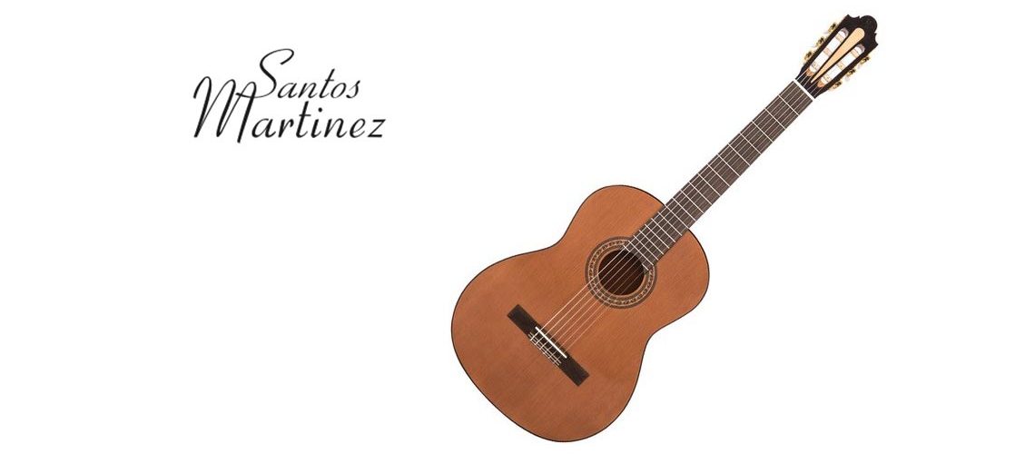 Santos Martinez nylon strung classical guitars