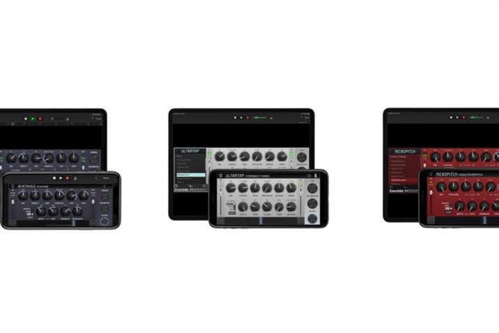Eventide Audio Releases Blackhole Reverb, UltraTap Delay and MicroPitch for iPhone and iPad